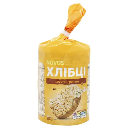 Хлібці Novus гречані 100г