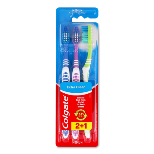 Зубна Щітка Colgate Extra Clean Середня, В/ґ