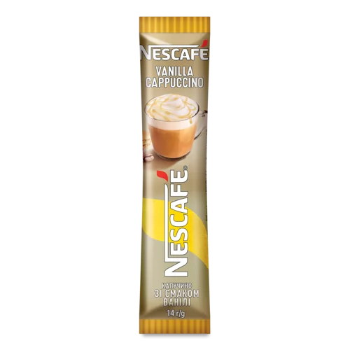 Напій Кавовий Розчинний Ванільний Nescafe, в/ґ, 14г