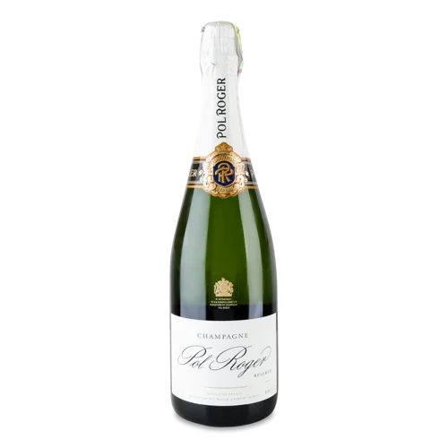 Шампанське Біле Брют AOC Reserve Pol Roger, Пляшка 0.75л 12.5% Вищого Ґатунку