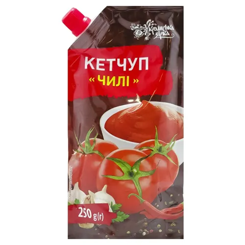 Кетчуп Українська Зірка чилі 250г