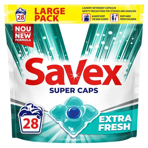 Капсули для прання Savex Extra Fresh 28шт