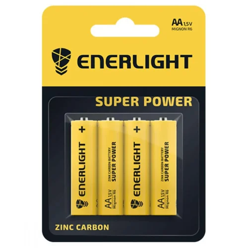 Батарейка Enerlight Super Power AA FOL 4шт