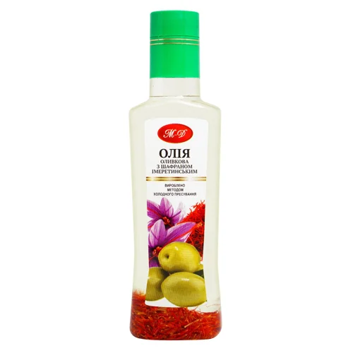 Олія оливкова Мак-Дей з шафраном імеретинським 200мл