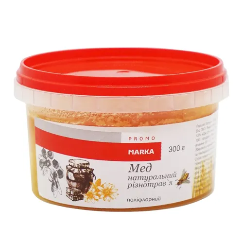 Мед Marka Promo різнотрав'я натуральний 300г