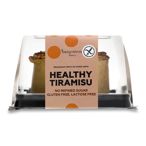 Торт Healthy Tiramisu, В/ґ, П/к 300г