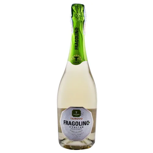 Вино 0.75л 6-6.9% ігристе без солодких добавок Fragolino Tairovo