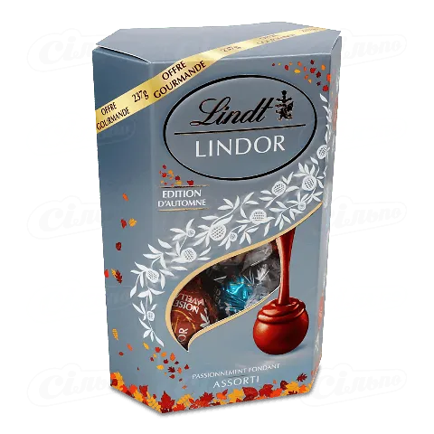 Цукерки шоколадні Lindt Lindor Autumn асорті, 237г