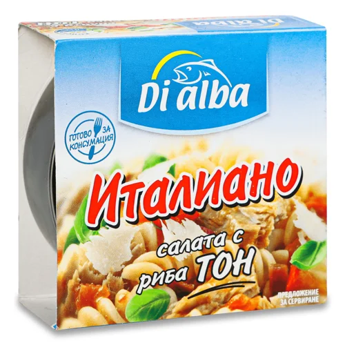 Салат Di Alba із тунцем італіяно,160г