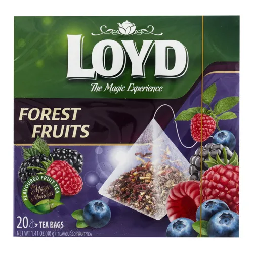 Чай з добавками фруктів Forest fruits Loyd к/у 20х2г
