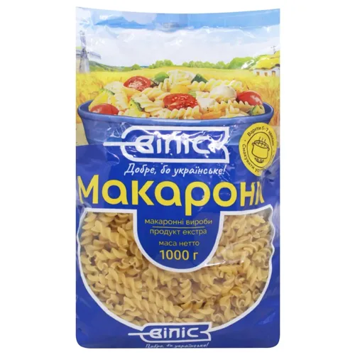 Макаронні вироби Віліс спіралі 1кг