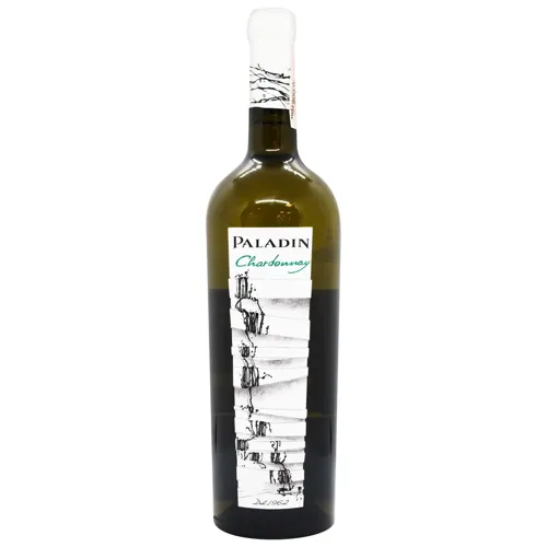 Вино Paladin Chardonnay біле напівсухе 12,5% 0,75л