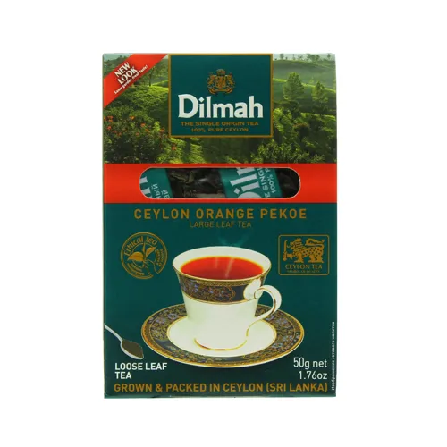 Чай Dilmah Ceylon orange pekoe чорний крупнолистовий цейлонський 50г