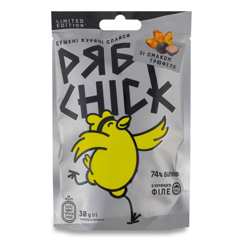 Слайси Курячі Сушені Зі Смаком Трюфеля, В/ґ, 30г