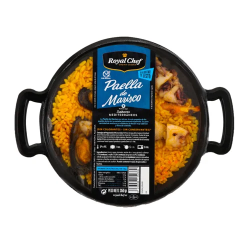 Паелья З Морепродуктами Пастеризована Royal Chef п/у, 350г