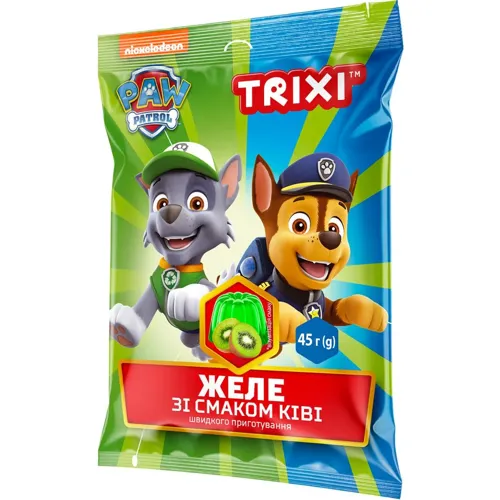 Желе TRIXI швидкого приготування зі смаком ківі 45г