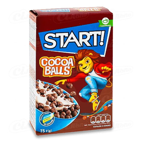 Кульки Start з какао, 75г
