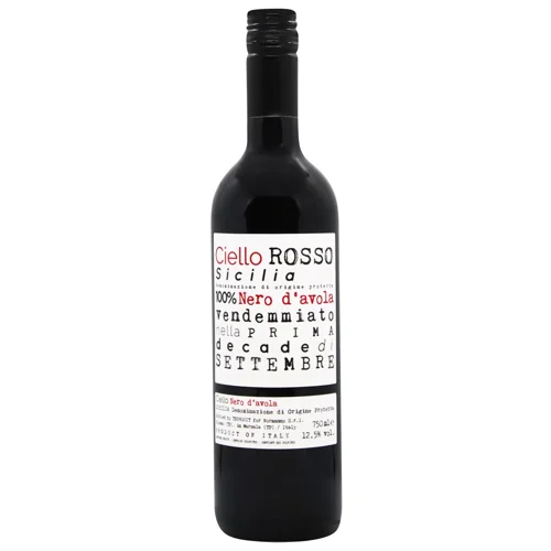 Вино Ciello Nero d'Avola сухе червоне 12,5% 0,75л