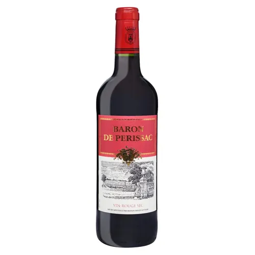 Вино Baron de Perissac Rouge Sec червоне сухе 12% 0,75л