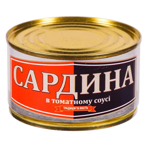 Сардина Рибацька Артіль в томатному соусі 230г