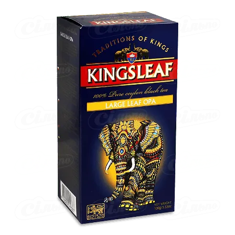 Чай чорний Kingsleaf Large Leaf OPA, 100г