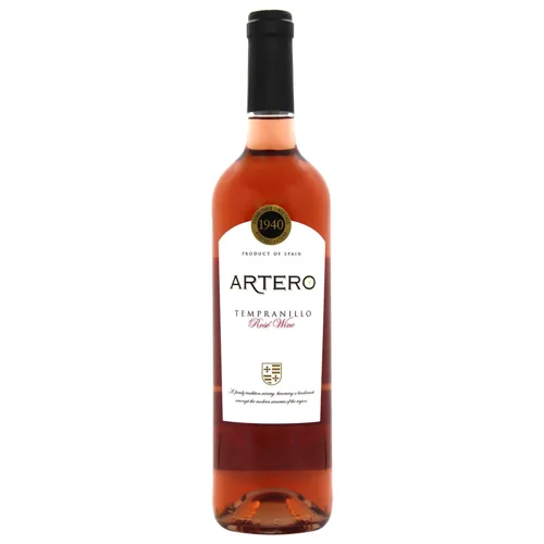 Вино Artero La Mancha рожеве сухе 12,5% 0,75л