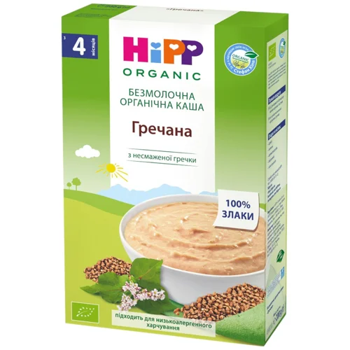 Каша безмолочна Hipp гречана 200г