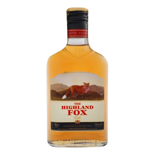 Настоянка 0.25л 38% Gold The Highland Fox пл
