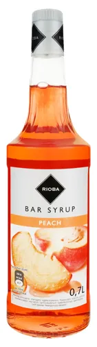 Сироп персиковий Rioba в пластиковій пляшці 0.7л
