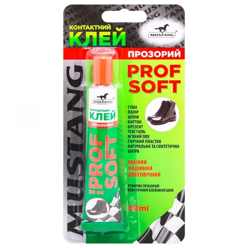 Клей Mustang Prof Soft контактний 30мл