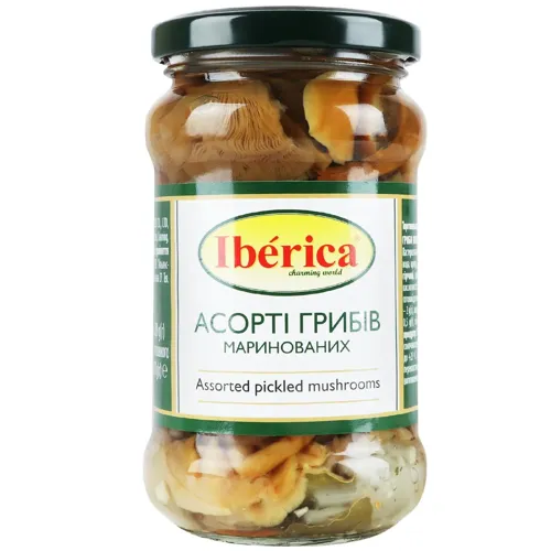 Гриби Iberica Асорті мариновані 280г