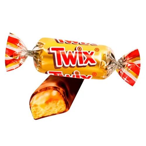 Цукерки Twix печиво з карамеллю