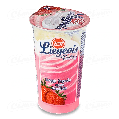 Десерт Zott Liegeois взбиті вершки полуниця 175г