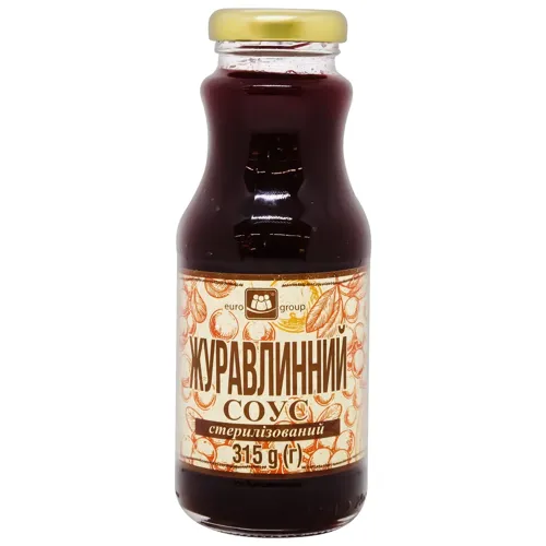Соус Eurogroup Журавлинний 315г