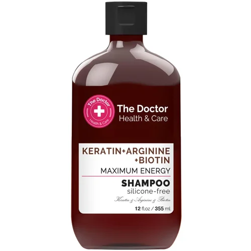 Шампунь The Doctor Health & Care Keratin + Arginine + Biotin Maximum Energy 355мл