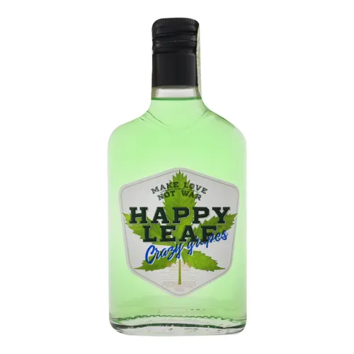 Настоянка 0.25л 38% Crazy grapes Happy Leaf пл