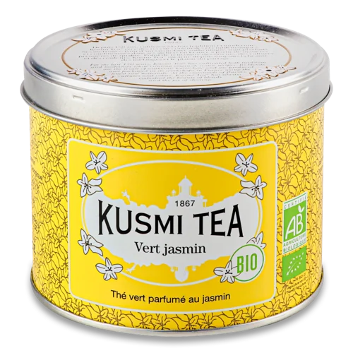 Чай Зелений Органічний Жасмин Kusmi Tea, з/б 90г