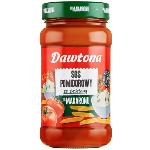 Соус Dawtona вершково-томатний для спагетті 550г