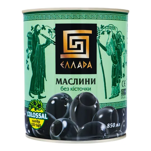 Маслини без кісточки Colossal Еллада з/б 850мл