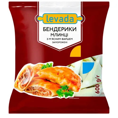 Бендерики Левада з м'ясом 600г