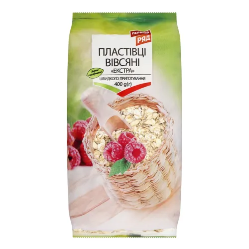 Пластівці вівсяні Перший Ряд Екстра 400г