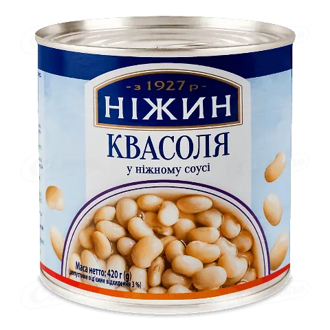 Квасоля Ніжин у ніжному соусі, 420г