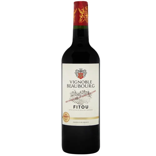 Вино Vignoble Beaubourg Fitou червоне сухе 13% 0,75л