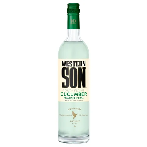 Горілка Western Son Cucumber 30%, 0,75л