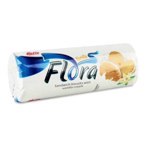 Печиво З Кремом Ванілін Flora Nefis, в/ґ, 180г