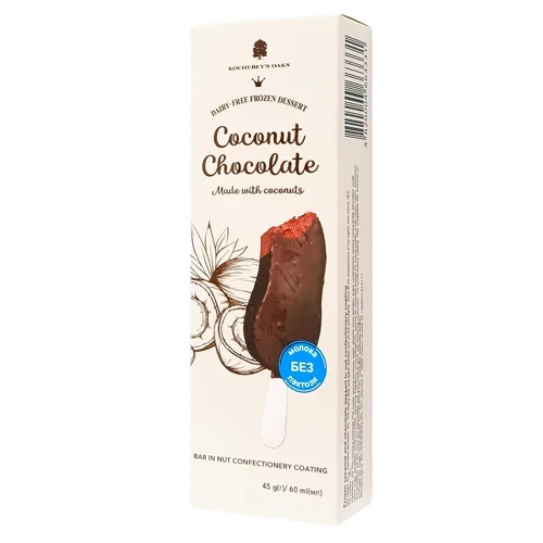 Десерт Рудь Kochubey's Oaks Кокос-Шоколад заморожений 45г
