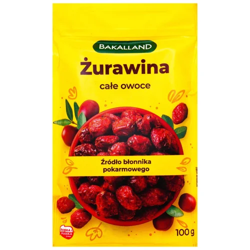 Журавлина Bakalland сушена 100г