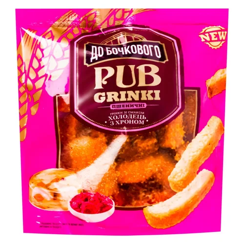 Грінки До Бочкового Холодець з хроном 150г