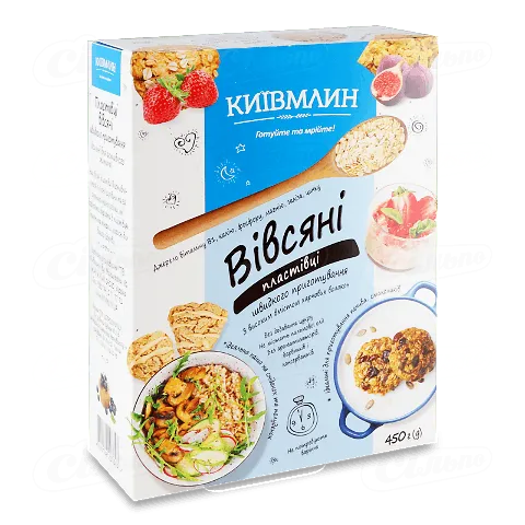Пластівці вівсяні «Київмлин» швидкого приготування, 450г
