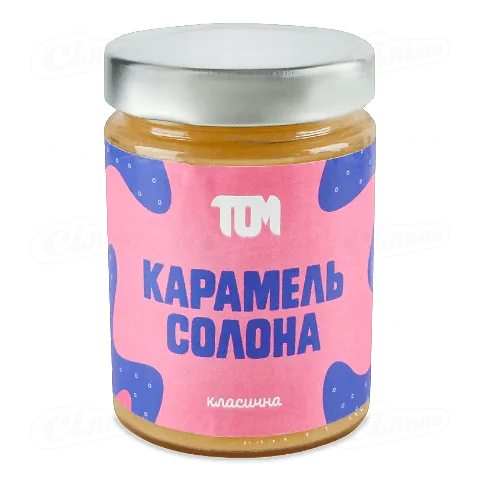 Карамель TOM Класична солона, 330г